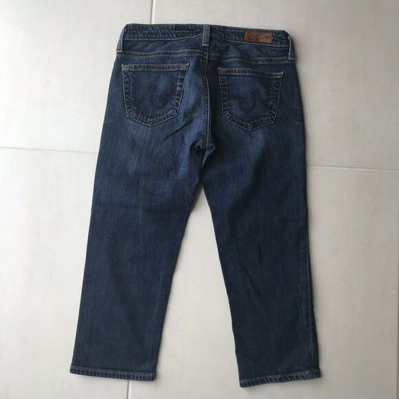 AG Adriano Goldschmied The Maiden Low Rise Crop Skinny Denim Jeans - Picture 5 of 9